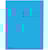 Dossiermap Esselte, blauw, pak van 100 stuks