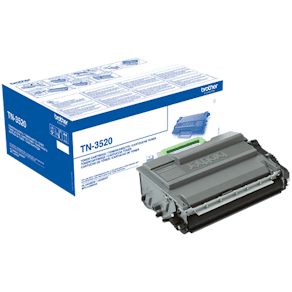 Toner BROTHER TN3520 Svart