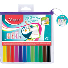 Whiteboardmarker Maped Marker'Peps, etui, 12 stuks, assorti
