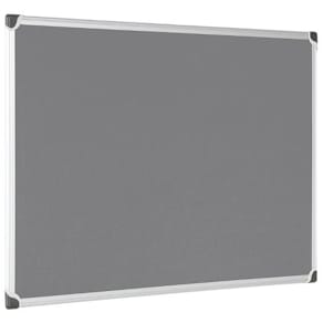 Oppslagstavle BI-OFFICE Maya106,5x75 grå