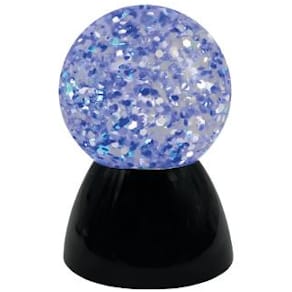 Sensorisk glitterlampa 9 cm diameter