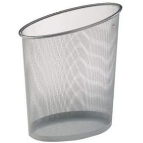 Papperskorg ALBA 20L silver
