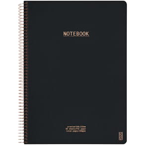 KOZO Anteckningsbok A4 Premium Black