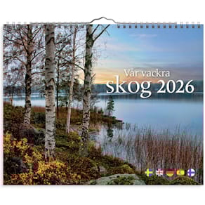 Väggkal. 2026 Vår vackra skog