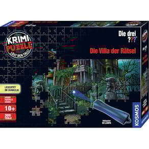 Puzzle KOSMOS Die Villa der Rätsel, 300 Teile, mit UV-Lampe
