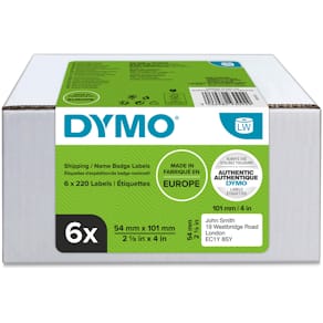 Thermoetiketten DYMO LabelWriter, 54x101mm, weiß