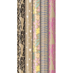 Geschenkpapierrolle ZÖWIE Silphie Green Nature