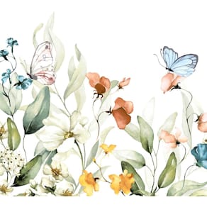 Motivserviette Paper+Design, 33 x 33 cm, Frühjahr Blumen