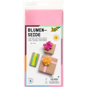 Blumenseide Folia, 50 x 70 cm, hellrosa