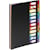 Sorteermap Viquel Rainbow Class, ft A4, 12 vakken
