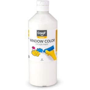 Fönsterfärg CREALL 500ml vit