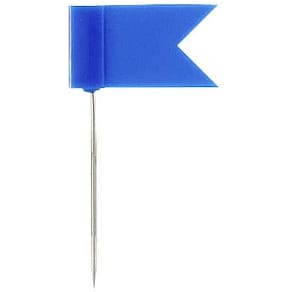 Markierfahne ALCO 715, 20 St., blau