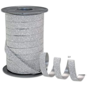 Ringelband Glitter, silber