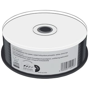 CD-R Rohlinge MediaRange, 25 St., 700 MB