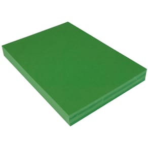 Tonpapper A3 110g 20ark/fp smaragdgrön