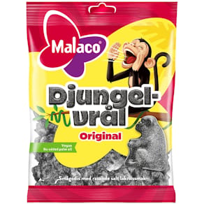 Godis Malaco Djungelvrål 28x90 g