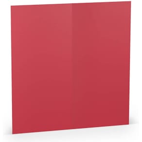 Briefkarte Rössler Paperado, HD DL PL, rot, matt