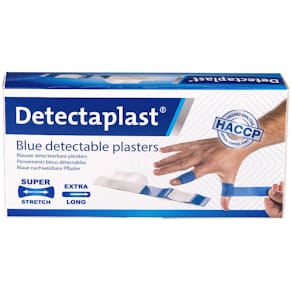 Textielpleister Detectaplast Elastic, ft 180 x 20 mm, pak van 100