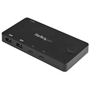 StarTech.com USB C KVM-switch med 2 portar - 4K 60 Hz HDMI