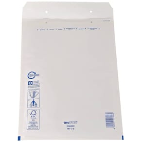 Luftpolstertasche AROFOL Gr.7/G, 250x350 mm, weiß, 100 Stück