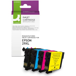 Tintenpatronen Q-CONNECT Ersatz für Epson T29XL Multi, 4 Farben