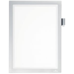 Info-Rahmen Durable DURAFRAME MAGNETIC NOTE A4, metallic silber