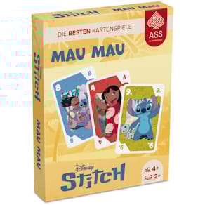 Kartenspiel ASS Mau Mau, Disney Stitch