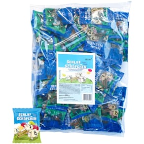 Fruchtgummi Hellma Schlaf-Schäfchen, 100 x 8,5 g, Beutel