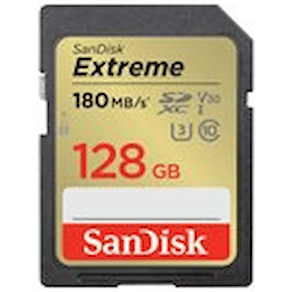 SanDisk - Flash-minneskort - 128 GB - Video Class V30 / UHS-I U3