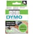 Tape DYMO D1 6mm x 7m sort/hvit