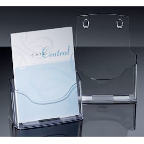 Prospekthalter Sigel, A5 hoch, transparent