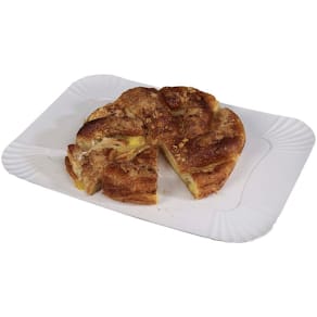 Cateringfad rektangulært hvidt 430x300x15 mm, 100 stk