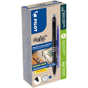 Rollerpen Pilot FriXion Ball Plus, medium, blauw, doos van 10 st.