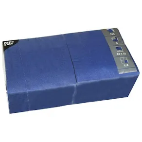 Servett 3-lags 33x33cm mörkblå 250/fp