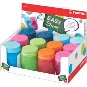 Dosenspitzer STABILO EASYsharpener, 3-fach, L+R, sortiert