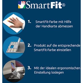 Fußstütze Kensington SmartFit SoleMate Pro, grau