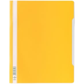 Snelhechtmap Durable, voor showtassen, geel
