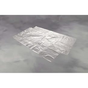 Tekstilpose LD-PE 25 µm, 600x1300 mm, bøjlehul, klar, 250 stk