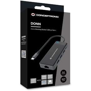 Dockingstation CONCEPTRONIC USB 3.2 Gen 1, 7-in-1