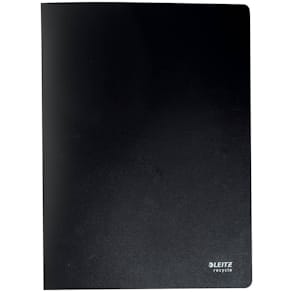 Sichtbuch Leitz Recycle, A4, schwarz