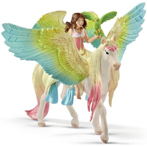 Spielzeugfigur Schleich Surah mit Glitzer-Pegasus, 15 x 16 x 18  