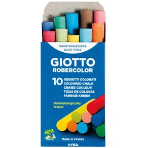 Tavelkrita GIOTTO Kulört 10/fp