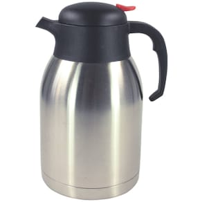 Thermoskanne Noname, Edelstahl, 2 l, silber