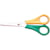 Schaar Westcott Bouhon Inox, 14 cm, linkshandig, geel/groen