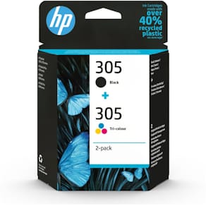 Tintenpatronen HP 305 Kombipack, Schwarz + Dreifarbig