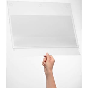 Plastf DURABLE vattentål A3 självh 5/fp