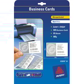 Business card matt 185g 85x54 (100)