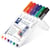 Whiteboardmarker Staedtler Lumocolor Pen, opstelbare box, 6 stuks