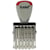 Nummerstempel Trodat Classic Line, 6 banden, 5 mm