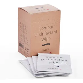 Contour Disinfectant Wipe 20 pack